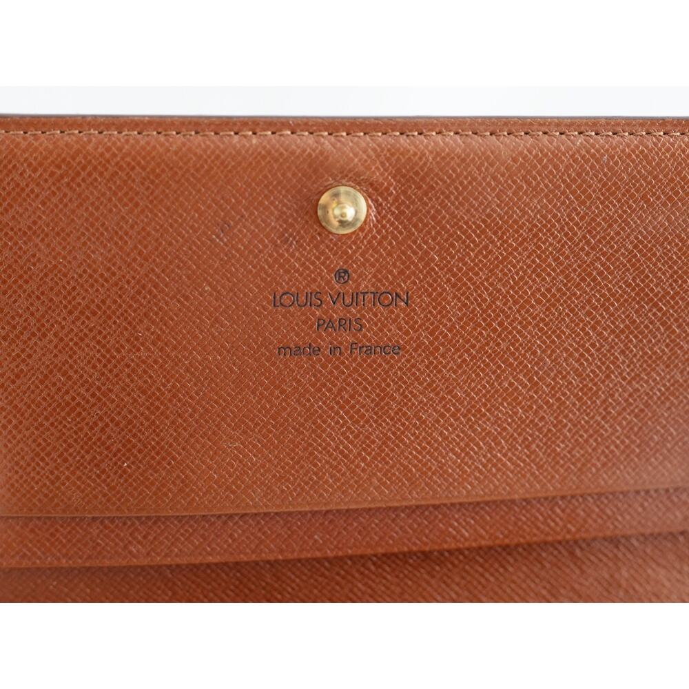 Louis Vuitton Monogram Porte-Monnaie Tresor Wallet w/dustbag RA0958 - Picture 7 of 16